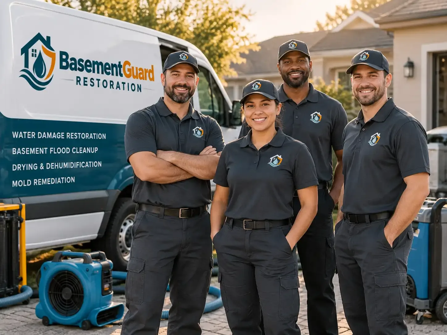 Basement Water Damage Restoration company in Midland, MD